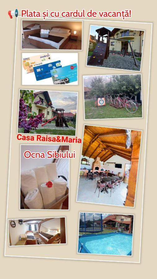 Casa Raisa & Maria Hotel Ocna Sibiului Exterior photo